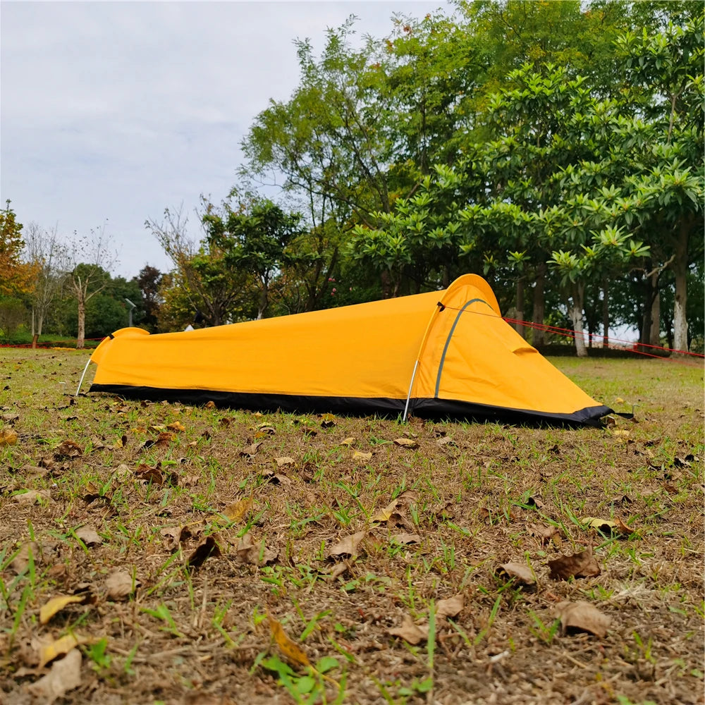 Single Person Backpacking Tent Waterproof Lightweight Camping