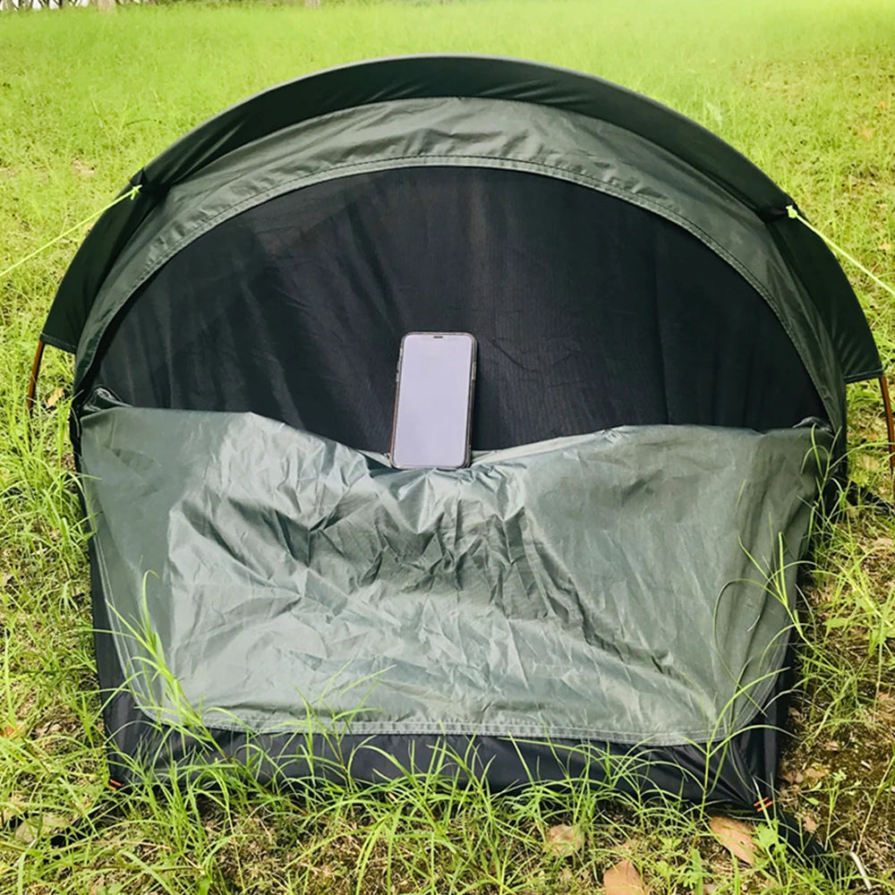 Single Person Backpacking Tent Waterproof Lightweight Camping