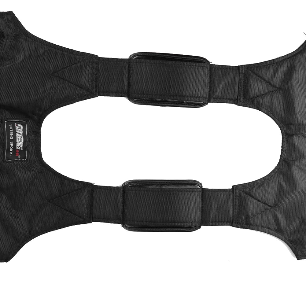 Adjustable Weighted Vest – 3/15/35kg Fitness Training & Running Jacket