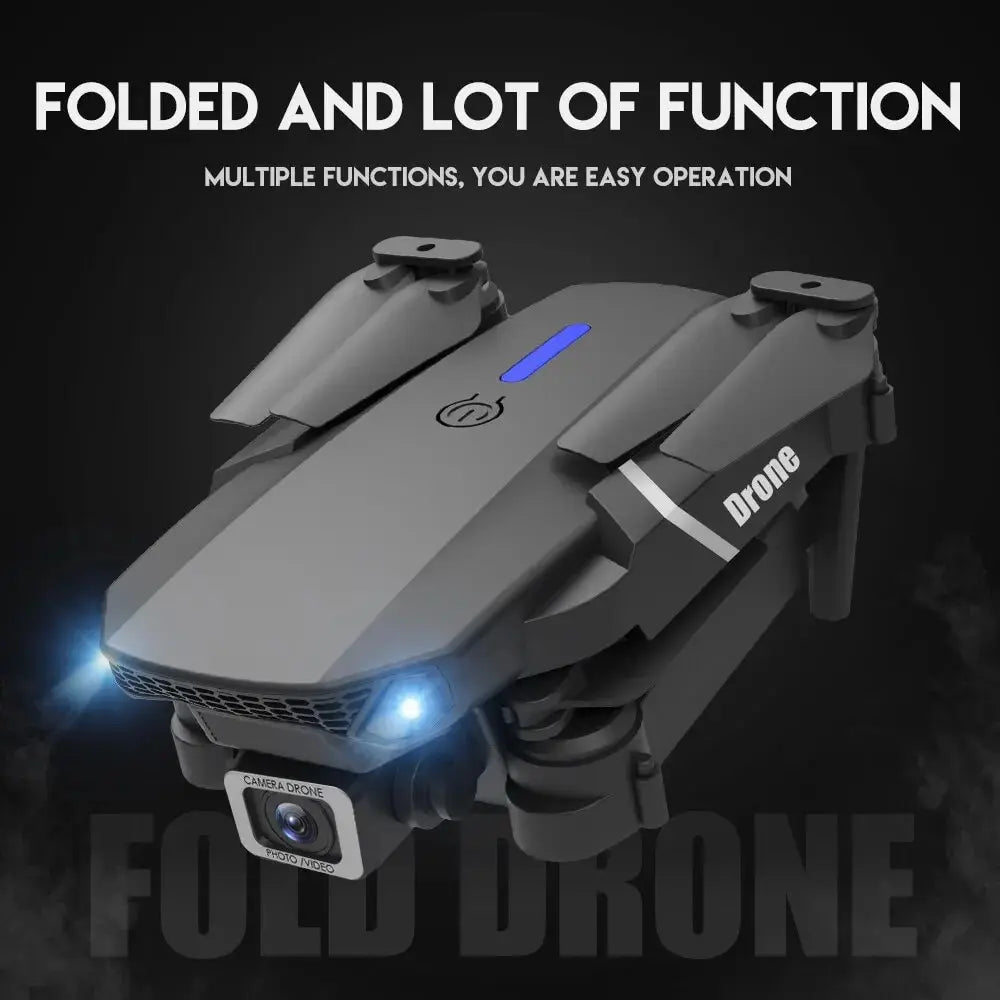 E88Pro Foldable RC Drone with 4K HD Camera – 2024 Model