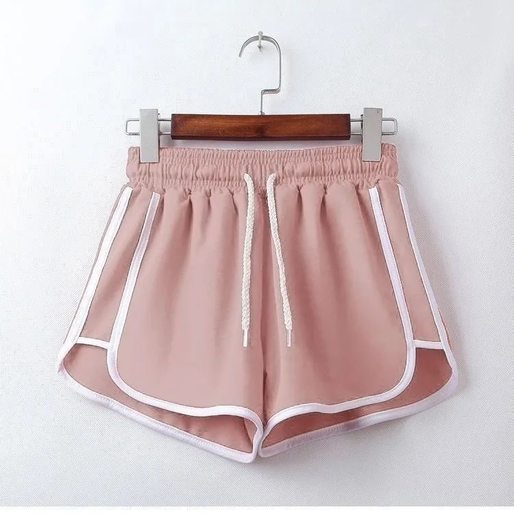 Women’s Yoga Shorts Loose Mid-Waist Breathable Wide-Leg