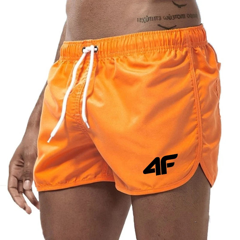 Men’s Quick-Dry Beach Shorts Swim Surf Gym Trunks