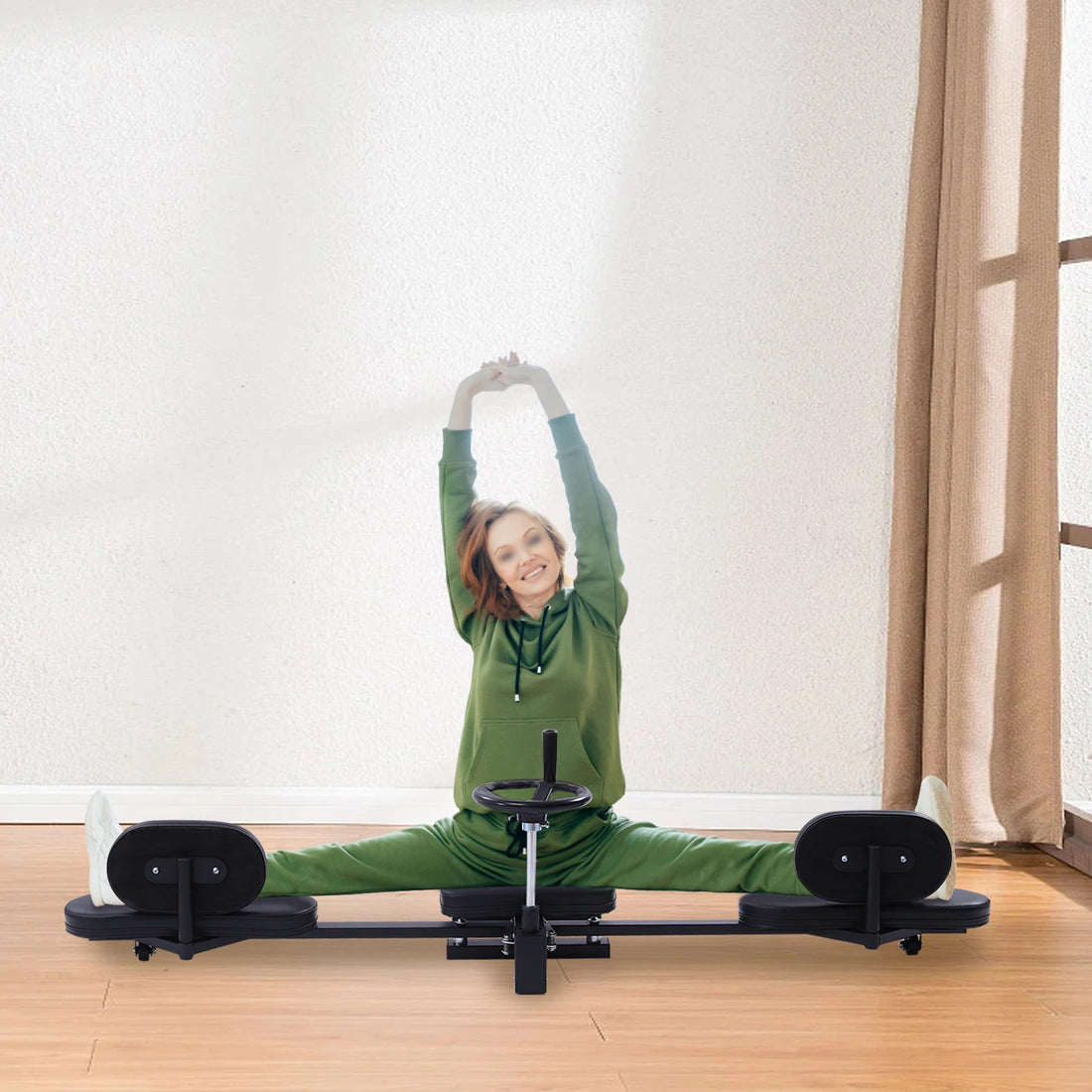 Heavy Duty Leg Stretcher – Flexibility & Split Training Equipment