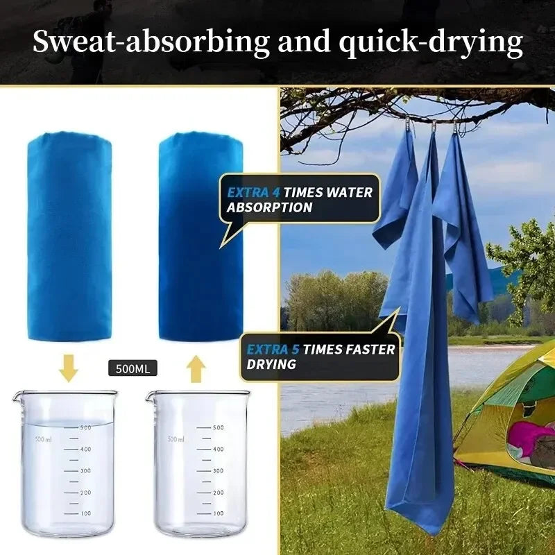 Quick-Drying Sports Towel 40x80CM for Gym, Swimming & Outdoor