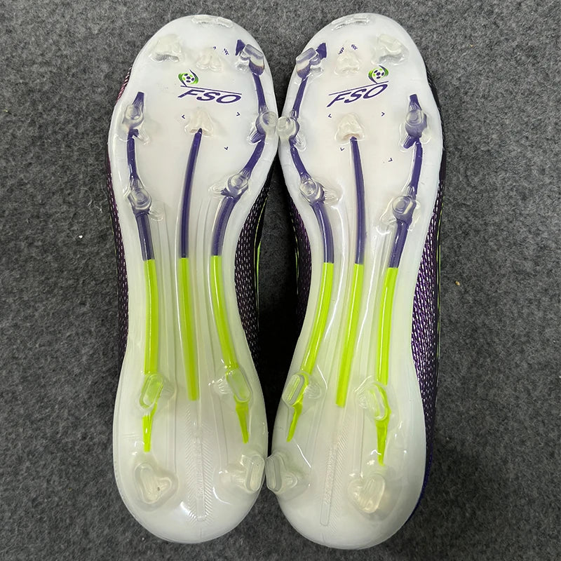 Men’s Soccer Shoes – Studded Indoor & Field Football Cleats, Non-Slip