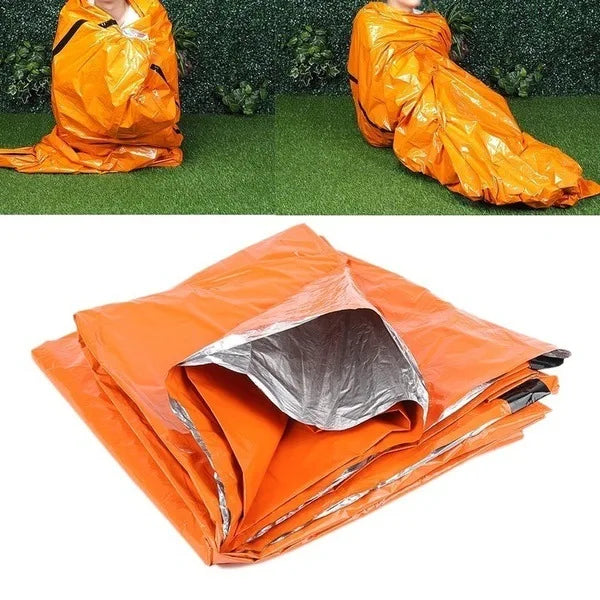 Portable Waterproof Emergency Survival Sleeping Bag Mylar Thermal Sack