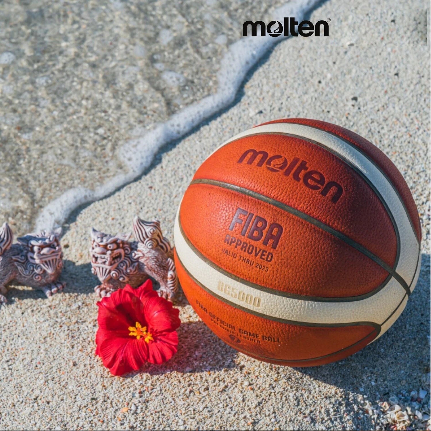 Molten BG4500/BG5000 PU Composite Basketball Size 5–7