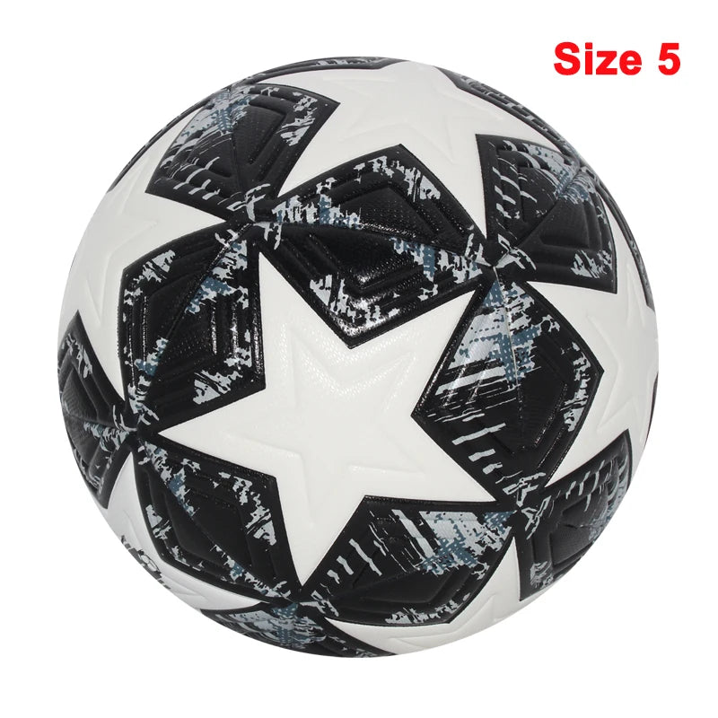 Professional Soccer Ball – Seamless Outdoor Training & Match Football (Size 4 & 5)