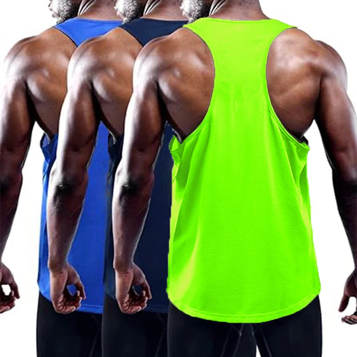 Men’s Running Tank Top Quick-Dry Gym Workout Vest