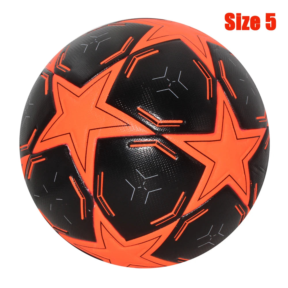 Professional Soccer Ball – Seamless Outdoor Training & Match Football (Size 4 & 5)