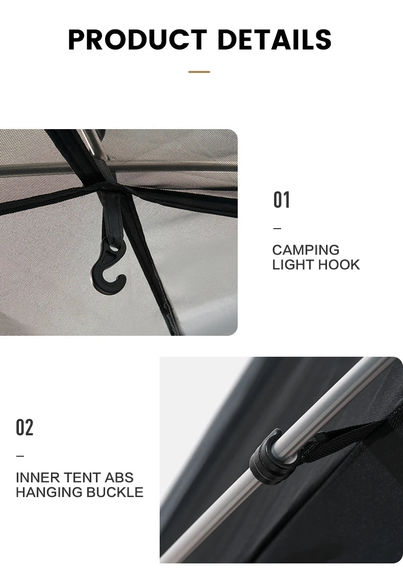 MOBI GARDEN Camping Tent – Waterproof, Sun-Protected & Easy Setup