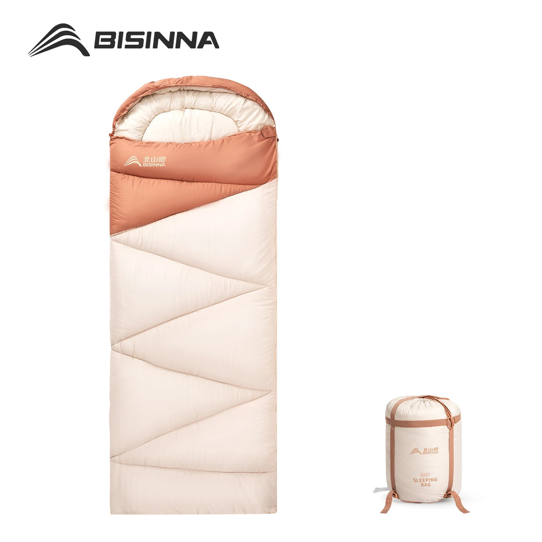 BISINNA Ultralight 4 Season Warm Camping Sleeping Bag