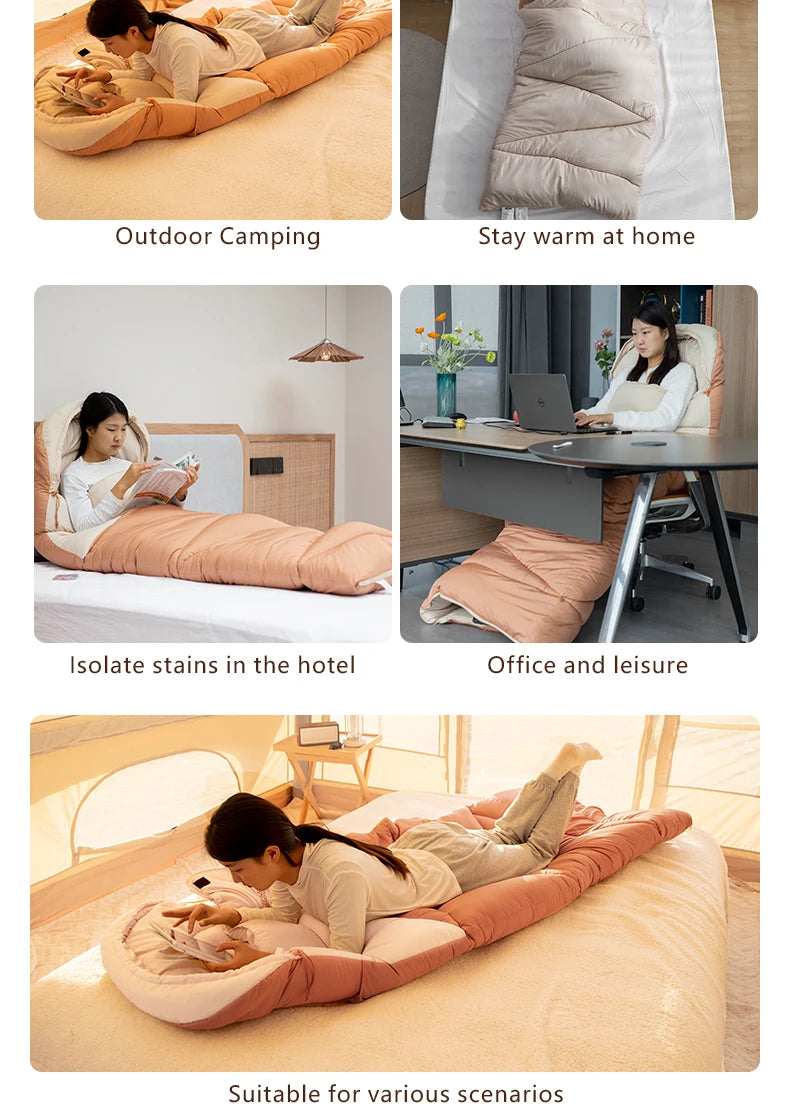 BISINNA Ultralight 4 Season Warm Camping Sleeping Bag