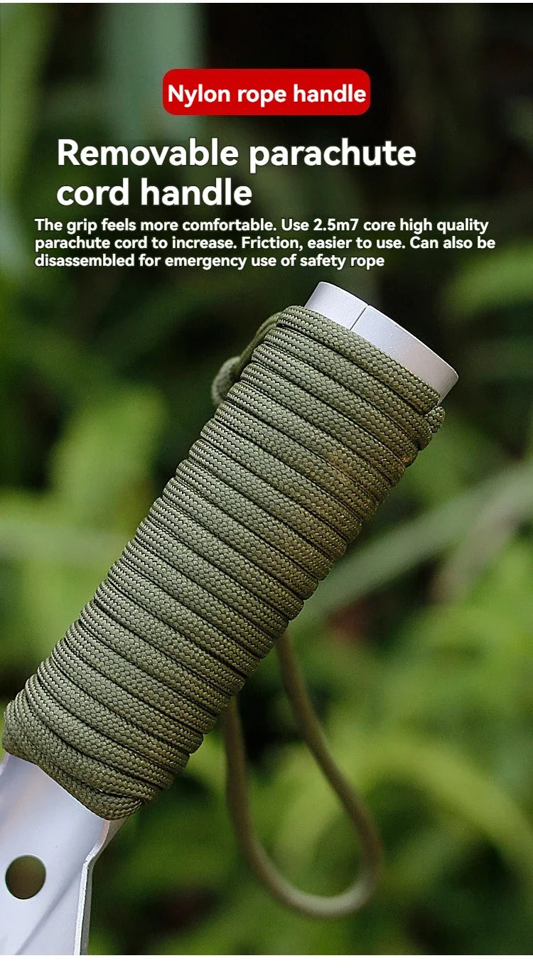 Portable Multifunctional Camping Shovel – Survival, Hiking & Garden Tool