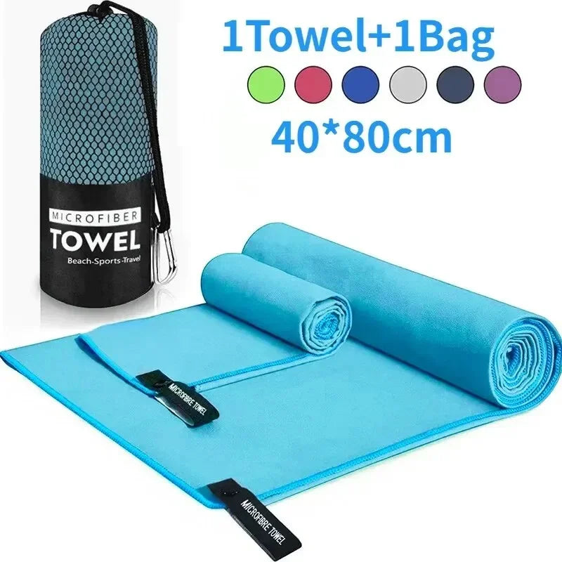 Quick-Drying Sports Towel 40x80CM for Gym, Swimming & Outdoor