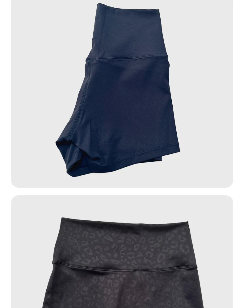 Women’s High-Waist Yoga & Fitness Shorts
