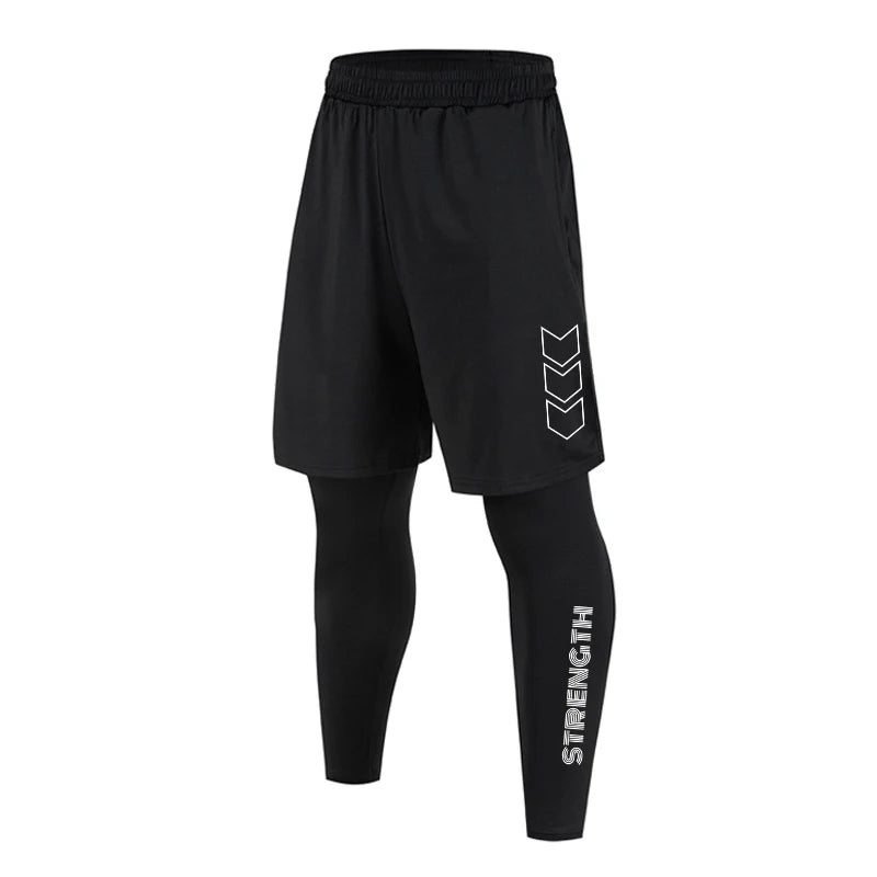 Men’s Quick-Dry Compression Running & Training Pants