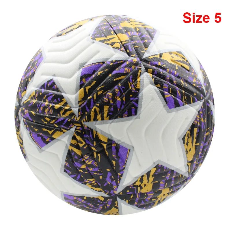 Professional Soccer Ball – Seamless Outdoor Training & Match Football (Size 4 & 5)