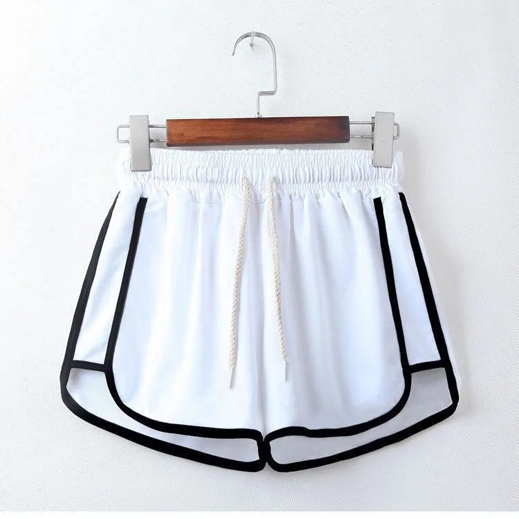 Women’s Yoga Shorts Loose Mid-Waist Breathable Wide-Leg