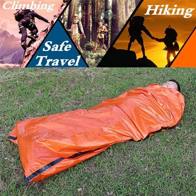 Portable Waterproof Emergency Survival Sleeping Bag Mylar Thermal Sack
