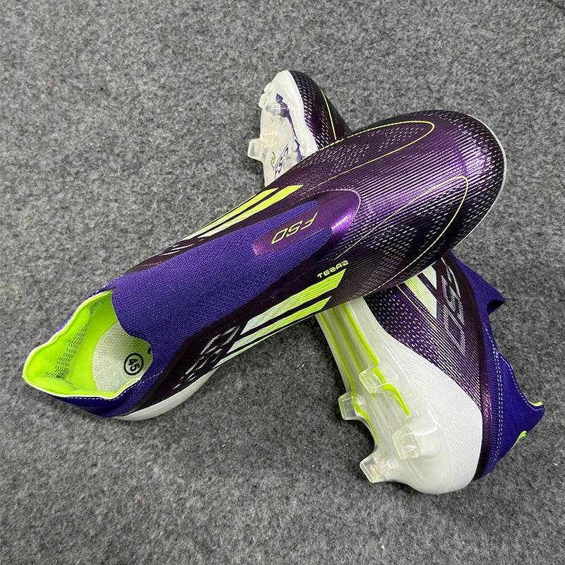 Men’s Soccer Shoes – Studded Indoor & Field Football Cleats, Non-Slip