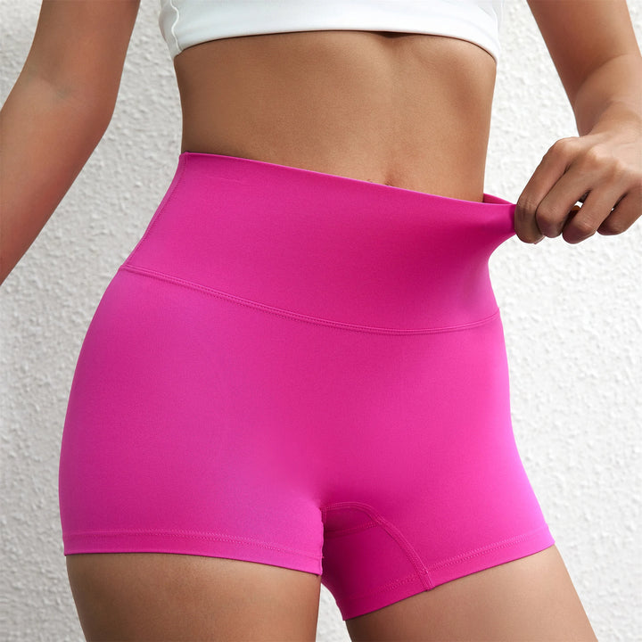 Women’s High-Waist Yoga & Fitness Shorts
