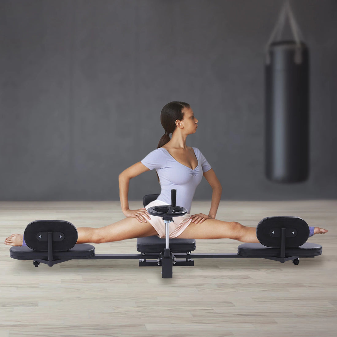 Heavy Duty Leg Stretcher – Flexibility & Split Training Equipment