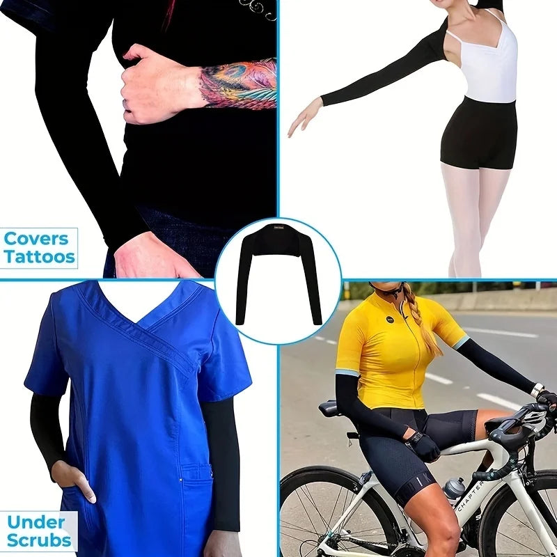 Women’s Sports Sun Protection Shawl Lightweight Sleeves