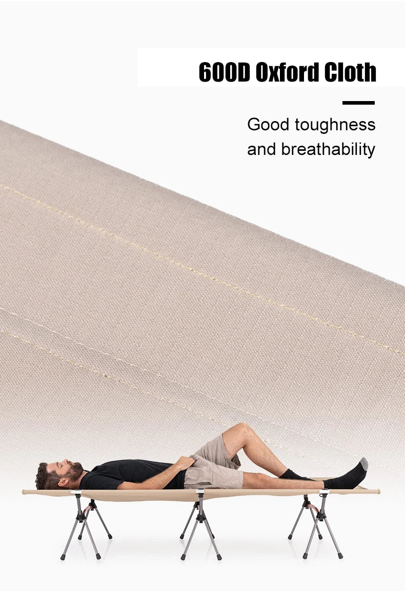 WESTTUNE Portable Camping Cot – Ultralight Folding Bed for Hiking & Travel