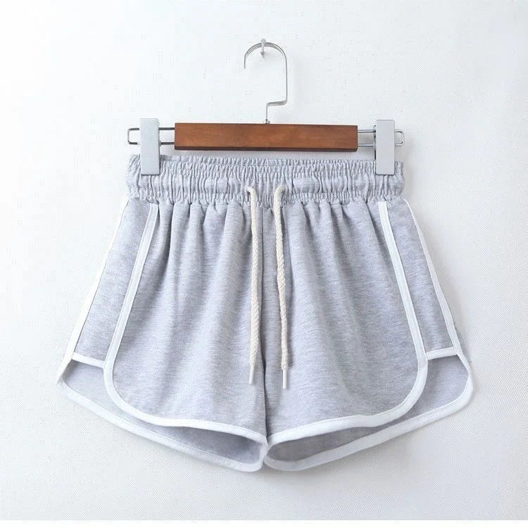 Women’s Yoga Shorts Loose Mid-Waist Breathable Wide-Leg
