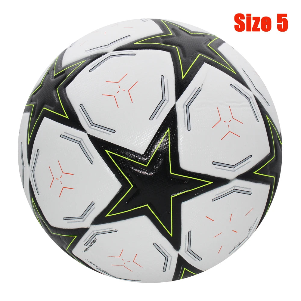 Professional Soccer Ball – Seamless Outdoor Training & Match Football (Size 4 & 5)