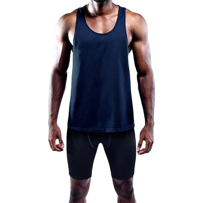 Men’s Running Tank Top Quick-Dry Gym Workout Vest