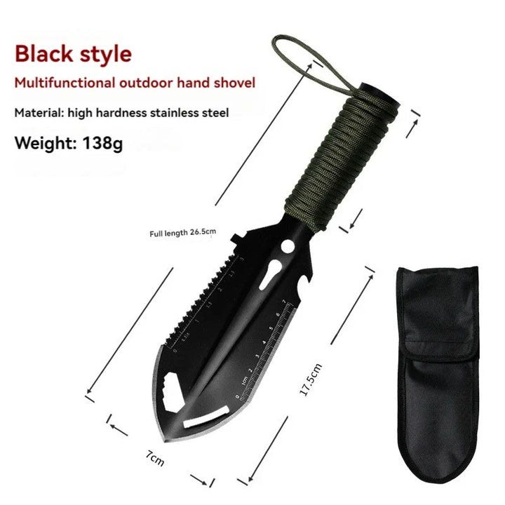 Portable Multifunctional Camping Shovel – Survival, Hiking & Garden Tool