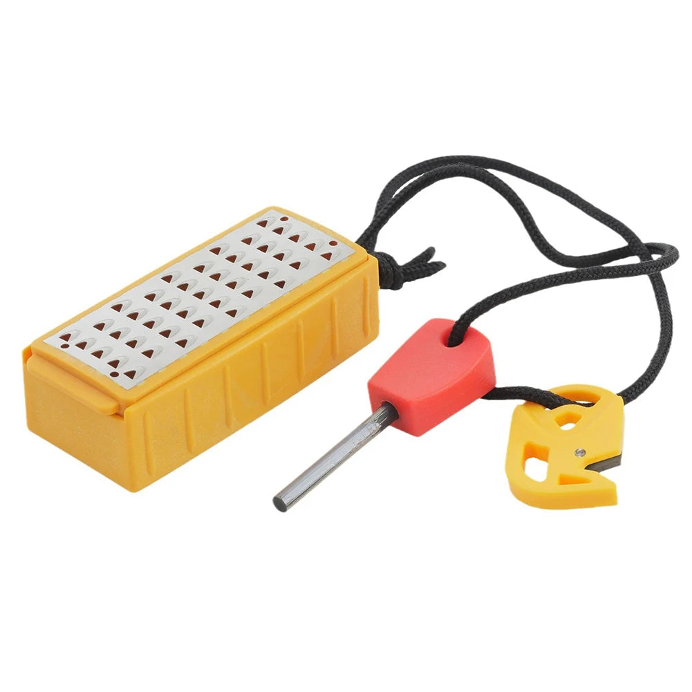 Tinder Maker & Fire Starter – Lightweight Stainless Steel Survival Tool
