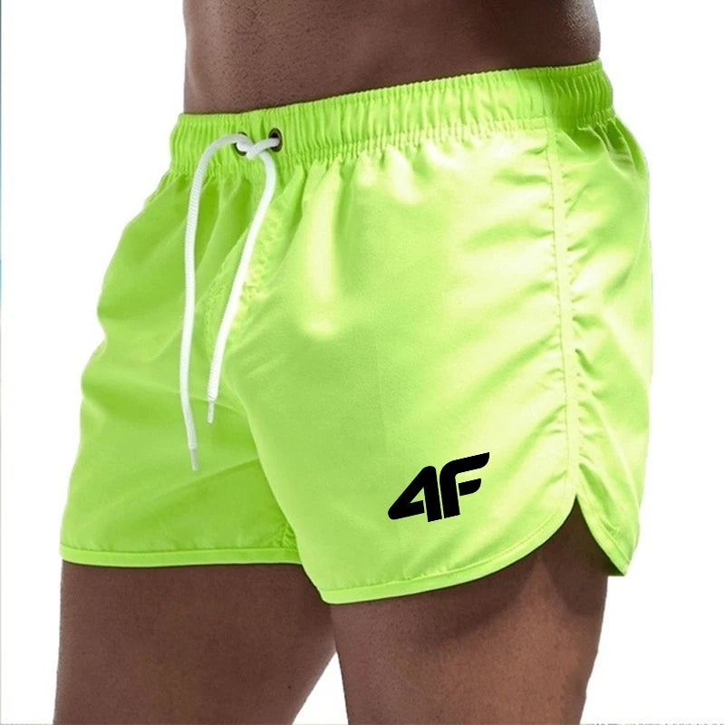 Men’s Quick-Dry Beach Shorts Swim Surf Gym Trunks