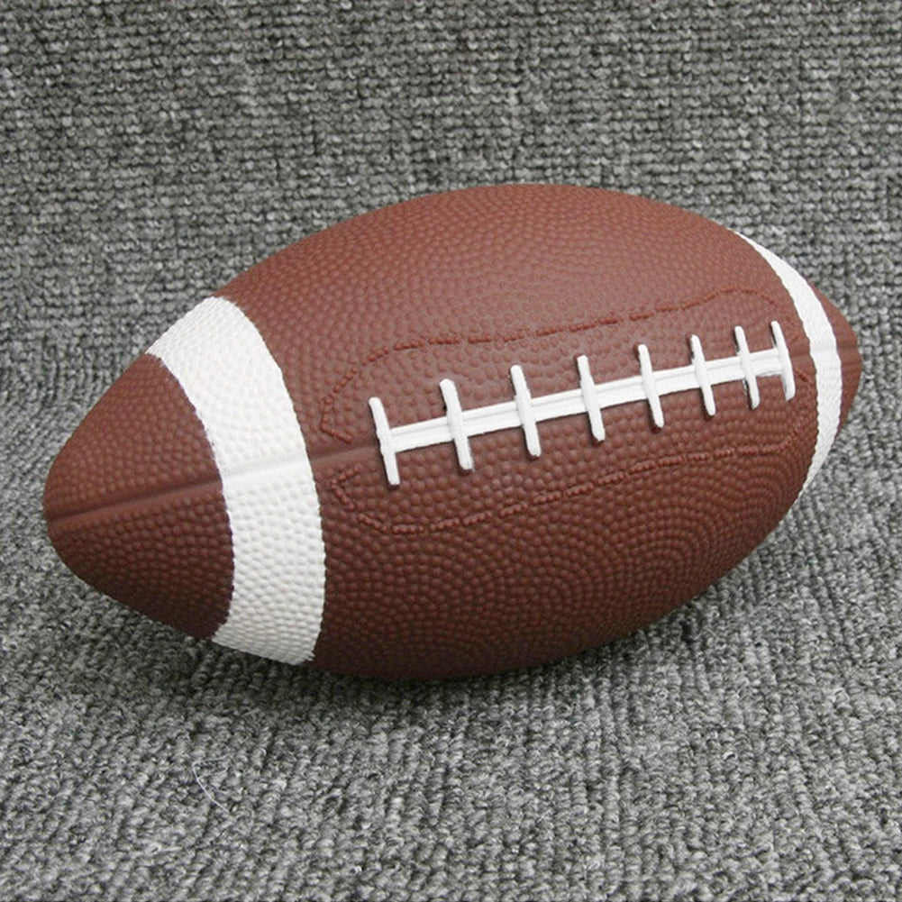 Teen Rugby & American Football – Anti-Slip Kids Game Ball with Inflator