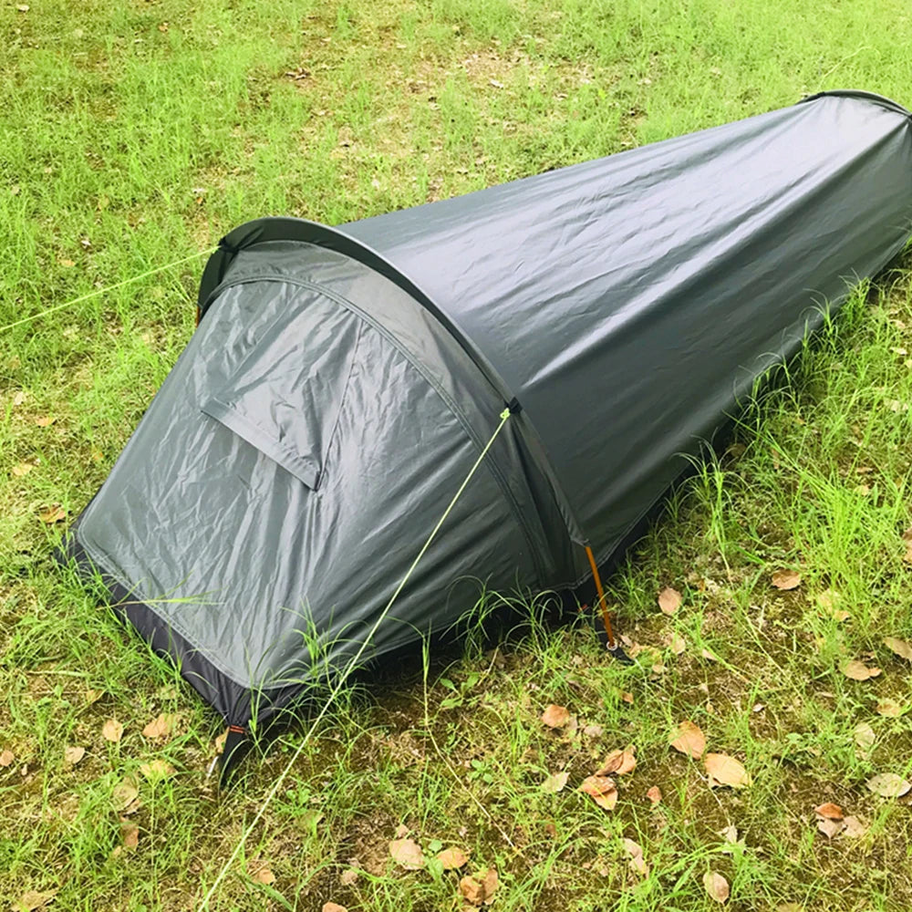 Single Person Backpacking Tent Waterproof Lightweight Camping