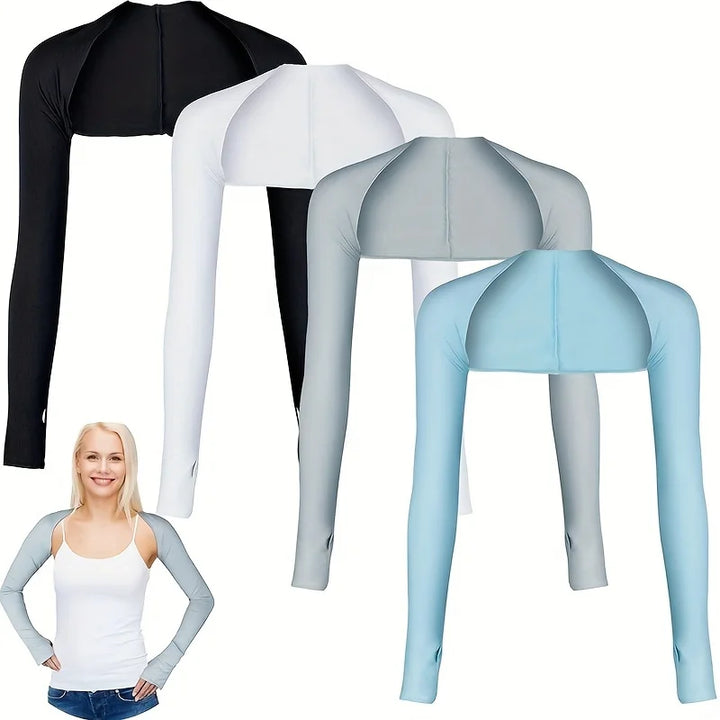 Women’s Sports Sun Protection Shawl Lightweight Sleeves