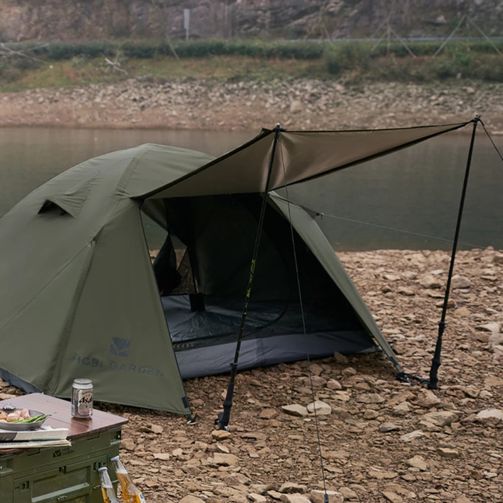 MOBI GARDEN Camping Tent – Waterproof, Sun-Protected & Easy Setup