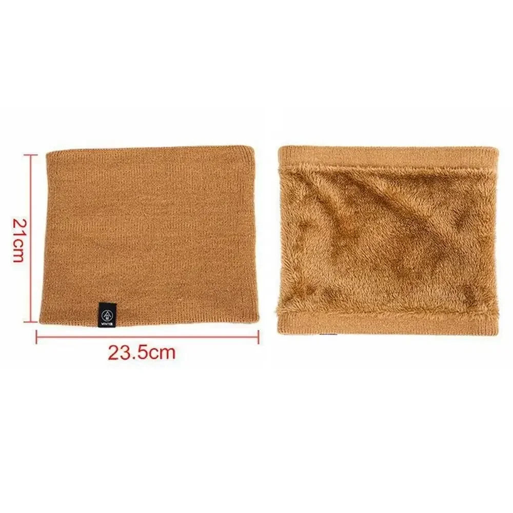 Soft Knitted Winter Neck Warmer for Men and Women