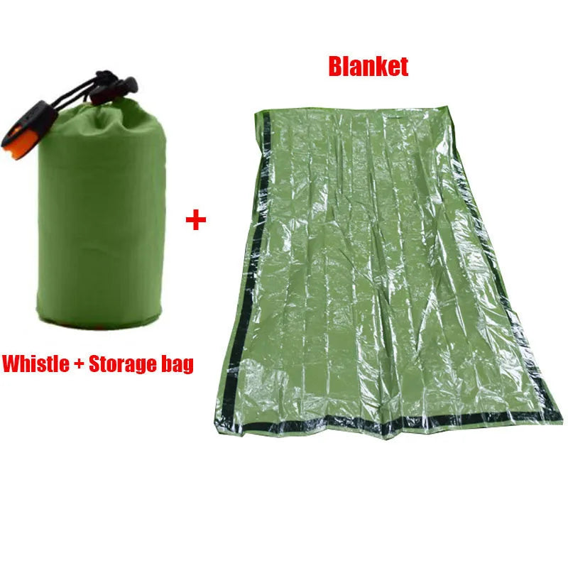 Portable Waterproof Emergency Survival Sleeping Bag Mylar Thermal Sack