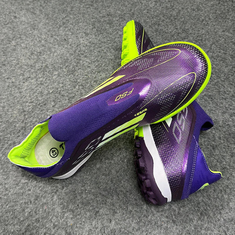 Men’s Soccer Shoes – Studded Indoor & Field Football Cleats, Non-Slip