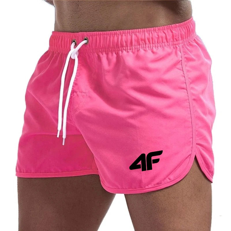 Men’s Quick-Dry Beach Shorts Swim Surf Gym Trunks