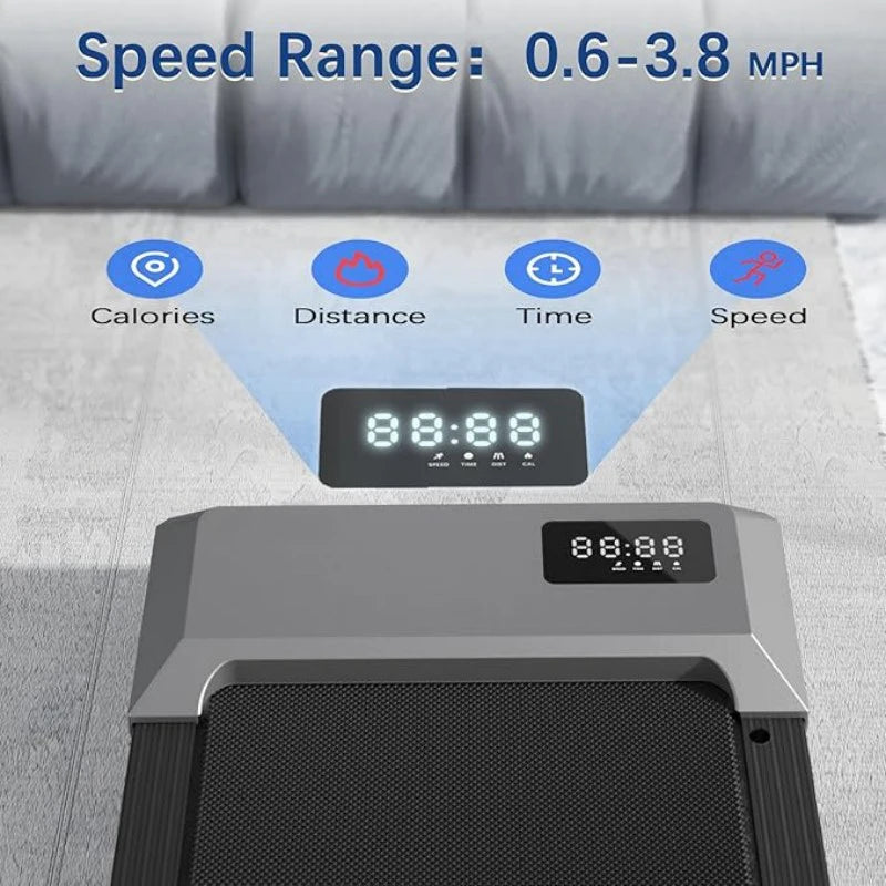 300lbs 2.5HP Treadmill – 2-in-1 Walking & Running Fitness Machine