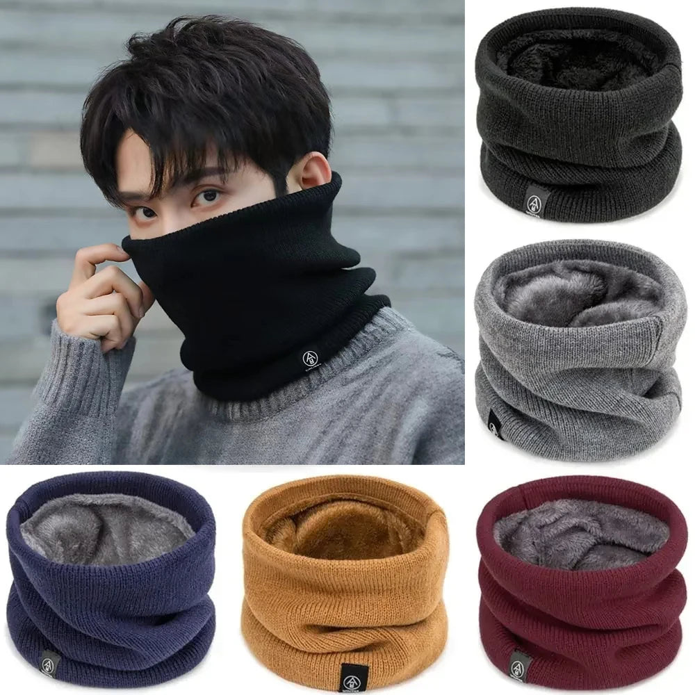 Soft Knitted Winter Neck Warmer for Men and Women