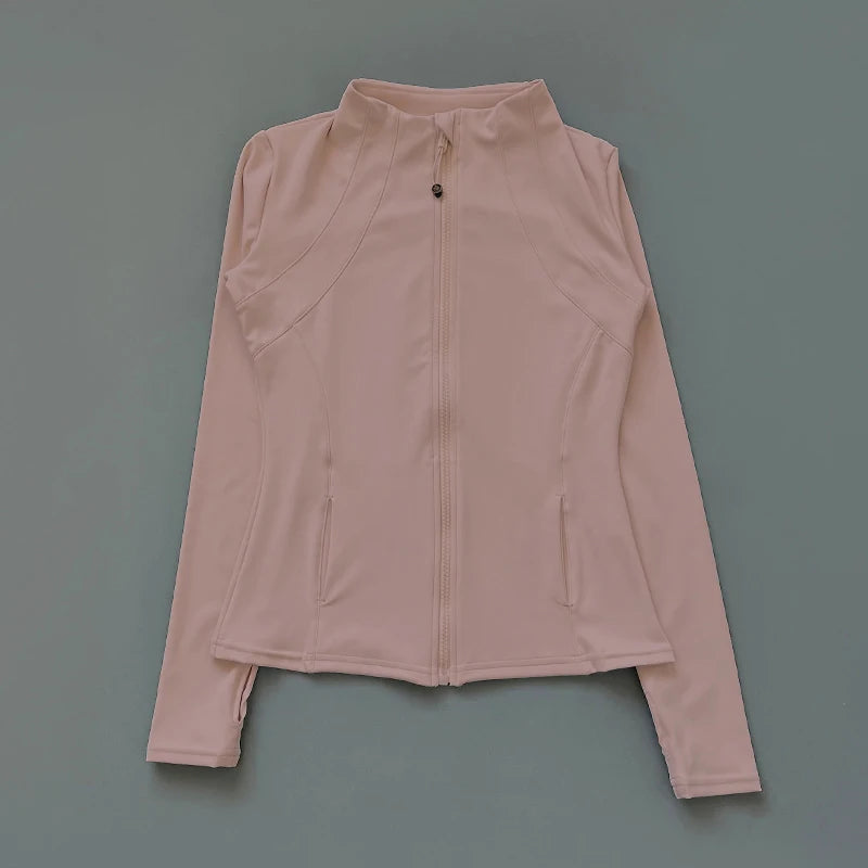 Women’s Running Windbreaker Long Sleeve Sports Jacket