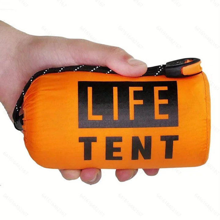 2-Person Emergency Camping Tent Waterproof Travel Shelter