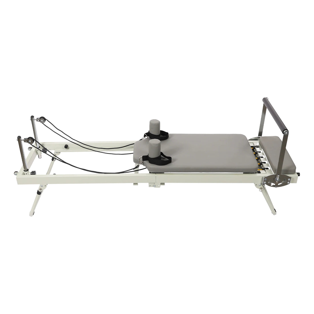 Foldable Pilates Reformer Machine, Multifunctional Yoga Fitness Equipment