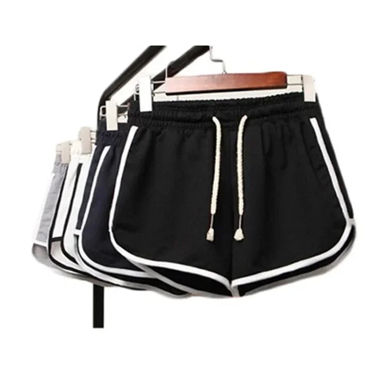 Women’s Yoga Shorts Loose Mid-Waist Breathable Wide-Leg