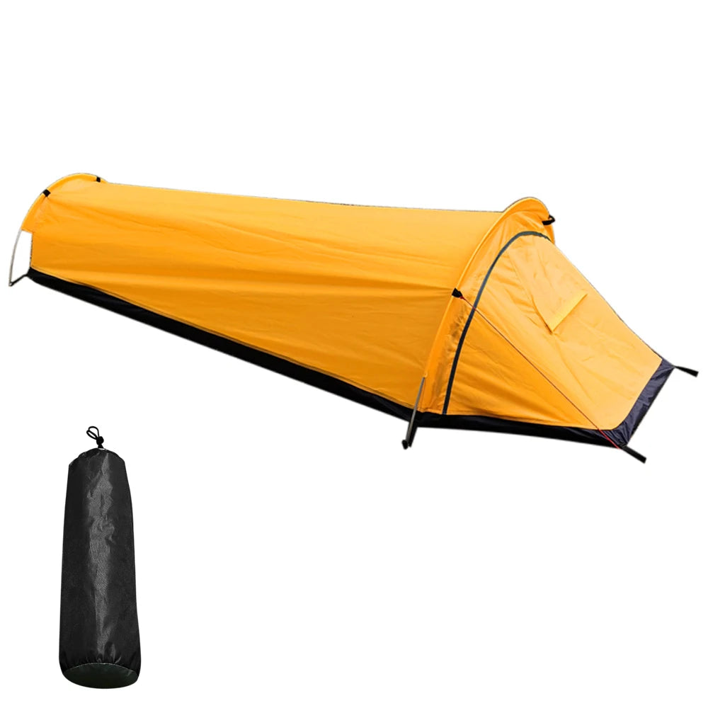 Single Person Backpacking Tent Waterproof Lightweight Camping
